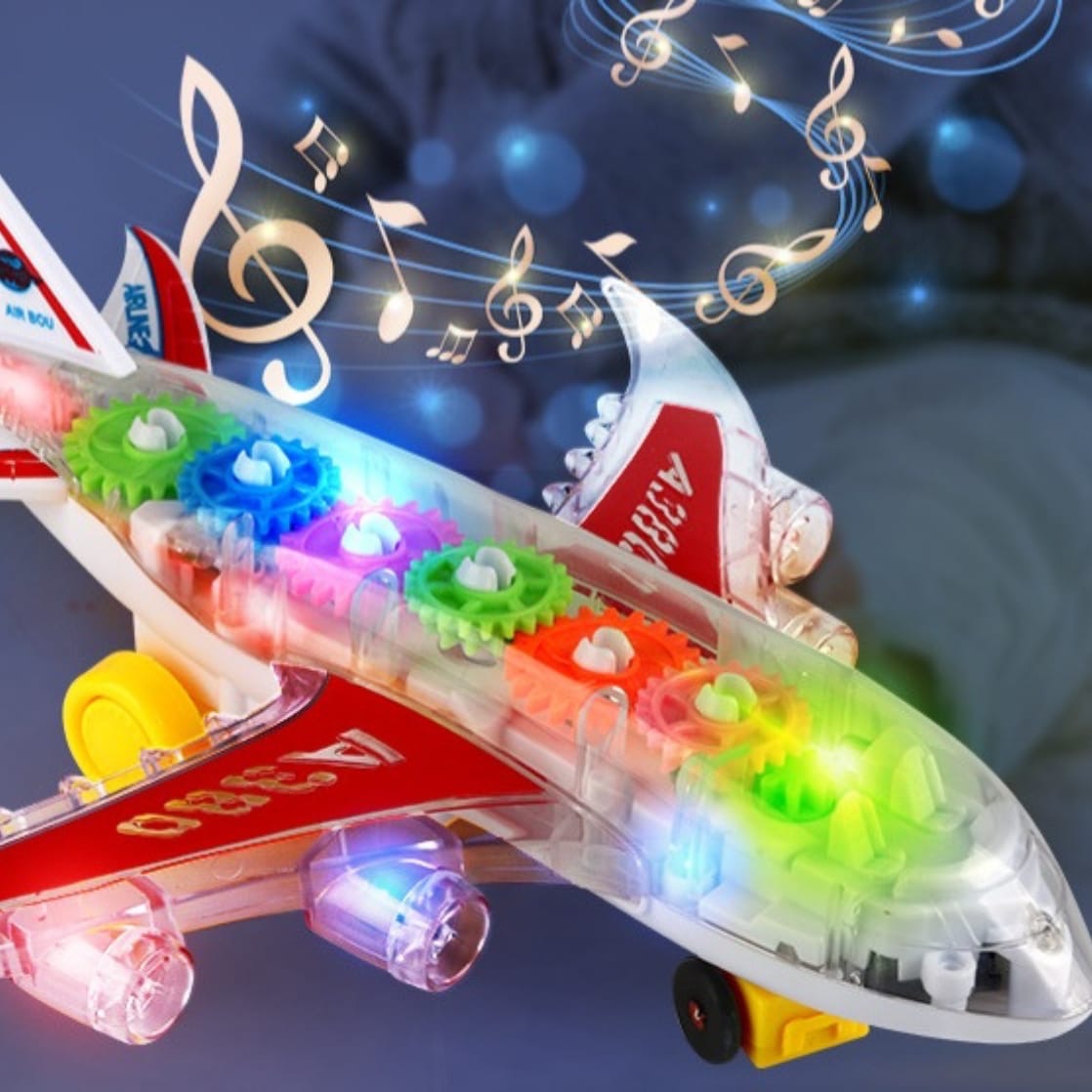 Bump and go aeroplane