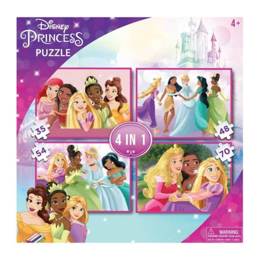 Disney Princess Puzzle 4 in 1